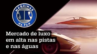 TECNOMAR LAMBORGHINI MARCA DIVISOR DE ÁGUAS NO SETOR PREMIUM | MÁQUINAS NA PAN - 03/07/2022