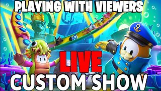 Fall Guys Customs LIVE Anyone Can Join - Jump Every Other Game