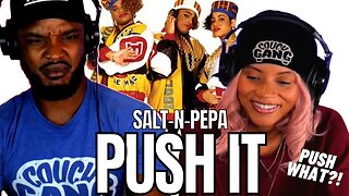 PUSH THE BUTTON! 🎵 Salt-N-Pepa - Push It - Reaction