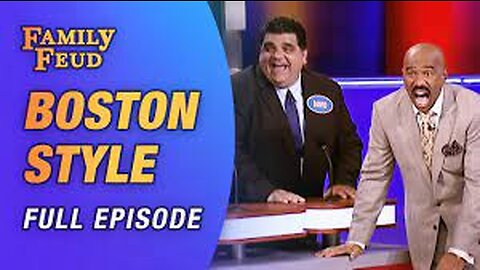 Boston family DESTROYS Steve Harvey on the Feud | steve harvey family feud