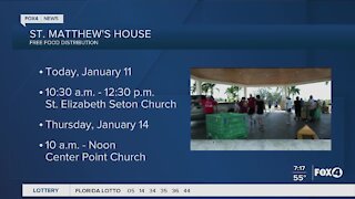 St. Matthews House food distribution