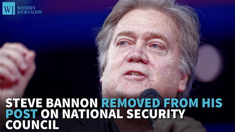 Steve Bannon Removed From His Post On National Security Council