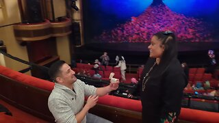 My proposal at opening night of Beauty and the Beast 27-06-24 ❤️