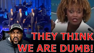 Karine Jean Pierre CLAIMS HUMILIATING Biden Videos ARE FAKE After Confronted On Him FREEZING UP!