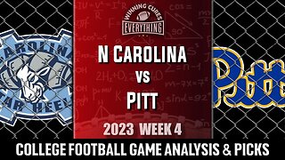 North Carolina vs Pitt Picks & Prediction Against the Spread 2023 College Football Analysis