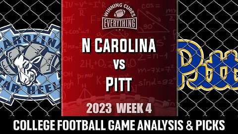 North Carolina vs Pitt Picks & Prediction Against the Spread 2023 College Football Analysis