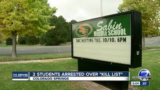 2 13-year-old boys arrested for alleged school threat