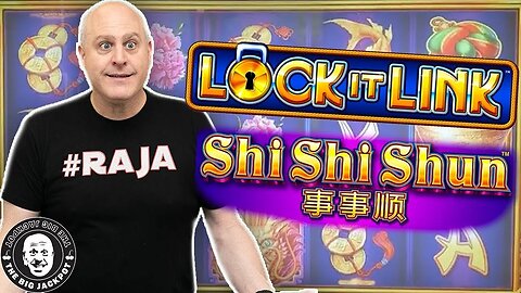 Multiple Bonus Wins Playing Lock It Link Shi Shi Shun! I ❤️ LOCK IT LINK JACKPOTS