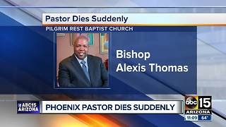 Pilgrim Rest Baptist Church's Bishop Alexis Thomas dies
