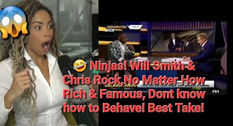 🤣 Ninjas! Will Smith & Chris Rock,No Matter How Rich & Famous, Dont know how to Behave! Best Take!