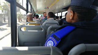 SOUTH AFRICA - Cape Town - GABS Bus Unit (Video) (r5Q)