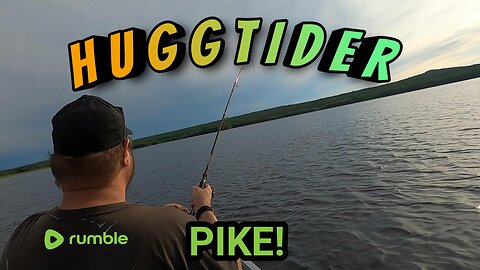 Northern Pike Action from boat w/ English Subtitles