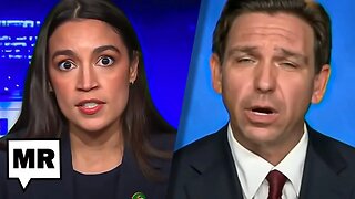 AOC Calls Out Ron DeSantis' Authoritarianism