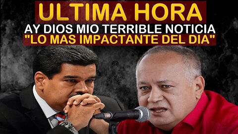 🔴SUCEDIO HOY! URGENTE HACE UNAS HORAS! LO MAS IMPACTANTE DE HOY - NOTICIAS VENEZUELA HOY
