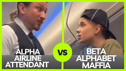 ALPHA MALE STANDS UP TO BETA MEMBER OF THE ALPHABET MAFFIA AND IT GOES VIRAL!