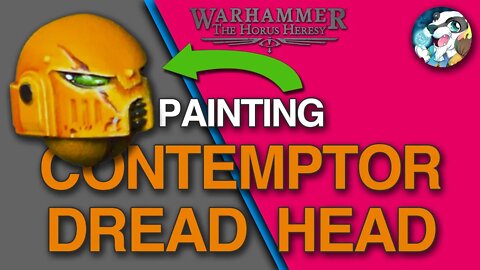 PAINTING contemptor dreadnought head