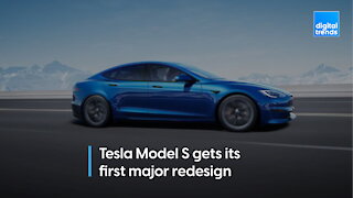 Tesla Model S Gets Its First Major Redesign