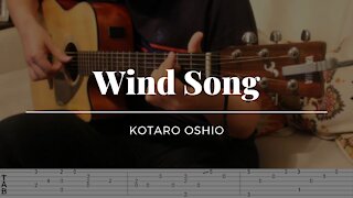(TABS) How to play Wind Song by Kotaro Oshio