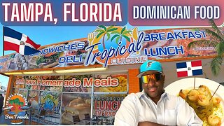 Tropical Cuisine Tampa Florida | Best Dominican Food In Florida? 🌴🇩🇴