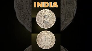 India 10 Paise 1972.#shorts #coinnotesz