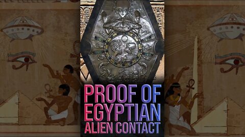 Proof of Egyptian Alien Contact?! 👽 #shorts