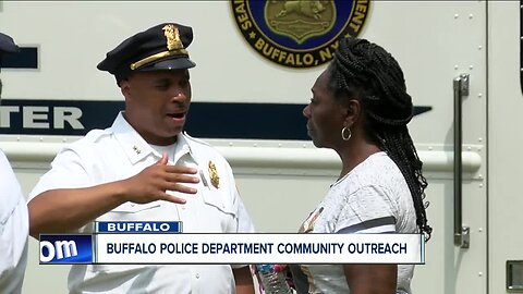 Buffalo Police Department hosts cookout for community outreach