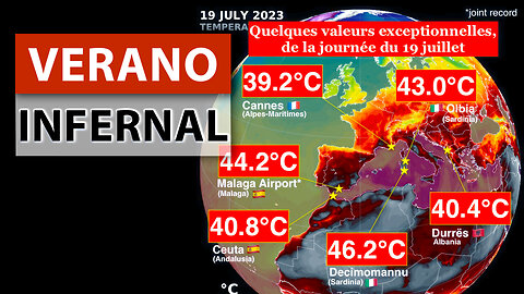 Ola de calor planetaria: Trágicas víctimas del calor en Europa. Incendios en Canadá y Turquía