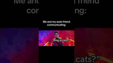 Me and my asian friend communicating: #edit #shorts #asian #spiderman #spidermanedit #trending