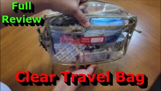 Clear Essentials Bag - Full Review - Perfect Bag For Travel