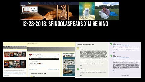 12-23-2013 *FLASHBACK* Mike King x Spingolaspeaks