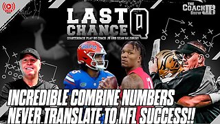 Incredible Combine Numbers Never Translate to NFL Success| Coach JB & Sean Salisbury Explain