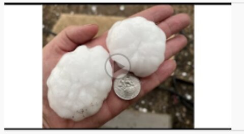 PHOTOS: Hail 2 inches in diameter or more falls in Llano County
