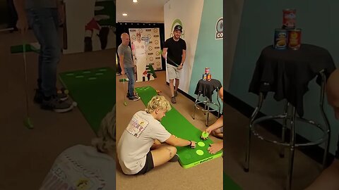 Golf Ball Putt Putt Challenge! #challenge