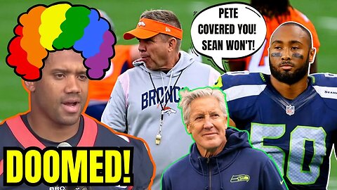 Broncos' RUSSELL WILSON May Be DOOMED in DENVER! Ex Seahawks LB Says Pete Carroll "SHIELDED" QB?!