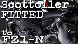 Scottoiler FITTED to Yamaha FZ1-N