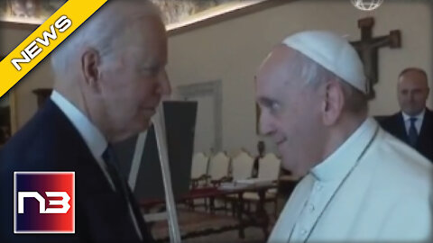 Biden Gave the Pope This Strange Present, Then Rambled On and On As Usual