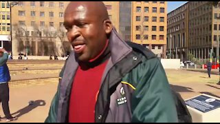 Gauteng cash-in-transit security guards hand over memo of demands (5h2)