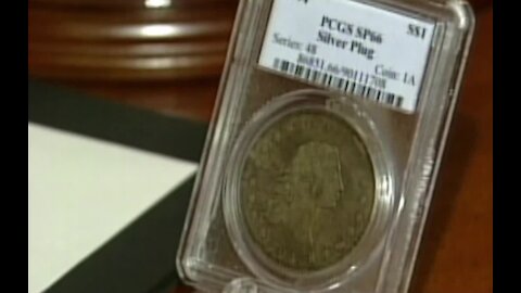 Rare silver dollar goes up for sale in Las Vegas