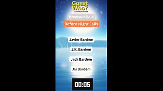 Guest Who #71 Quiz, Info, Facts and a Quote! | Before Night Falls
