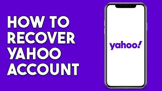 How To Recover Yahoo Account (2023)