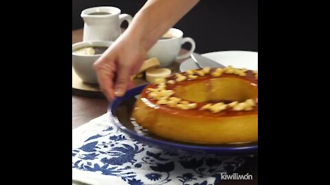 Marzipan Flan