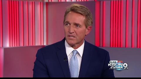 Flake says GOP has let Trump divert from conservative ideals