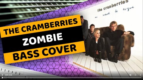 The Cranberries - Zombie - Bass Cover & Tabs