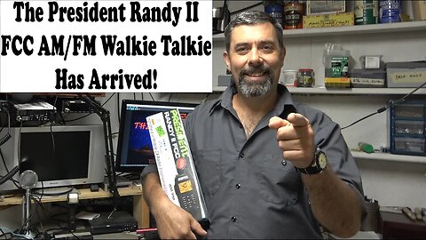 President Randy II FCC AM/FM Walkie Talkie Radio Part 1. Unboxing Plus Its Features/ Functions.