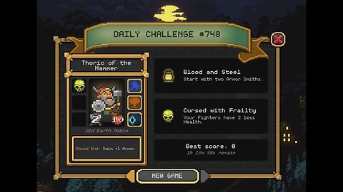 The Dungeon Beneath Gameplay - Daily Challenge #748