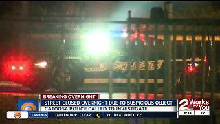 Suspicious object investigated in Catoosa