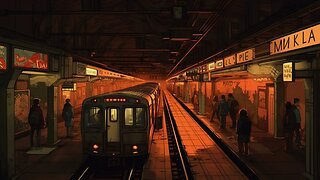a lofi beat for taking the subway somewhere🚇