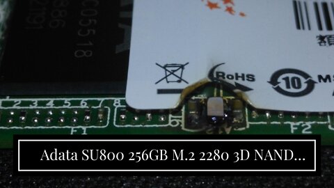 Adata SU800 256GB M.2 2280 3D NAND Ultimate Internal Solid State Drive