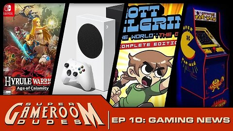 NEW Hyrule Warriors, Xbox Series S, Scott Pilgrim, Super Pac-Man | Super Gameroom Dudes Episode 10