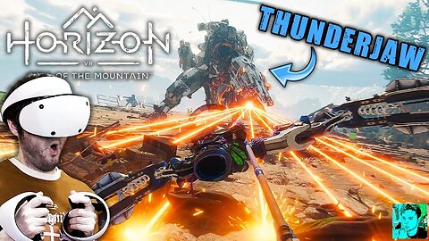 Experience an Epic Thunderjaw Battle on PSVR2 with Horizon Call of the Mountain